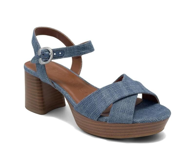 エアロソールズ レディース シューズ サンダル プラットフォーム Aerosoles Charlye Platform Sandal Blue ブルー