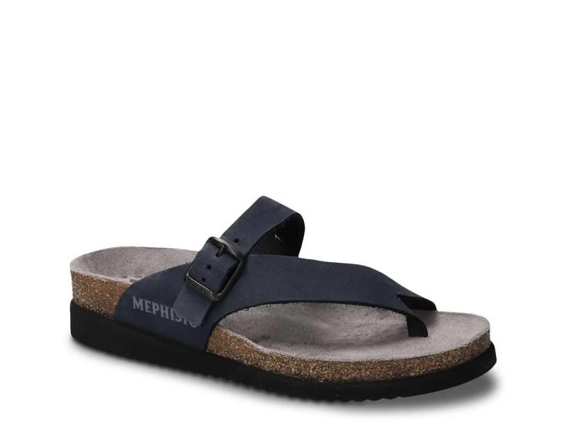 メフィスト レディース シューズ サンダル Mephisto Helen Sandal Navy ネイビー