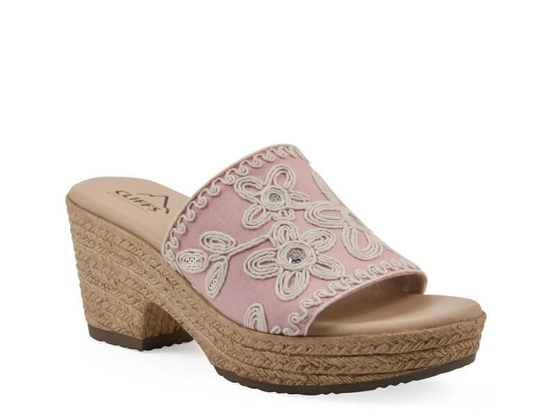 クリフバイホワイトマウンテン レディース シューズ サンダル プラットフォーム Cliffs by White Mountain Biancia Espadrille Platform Sandalight Pink Fabric ピンク