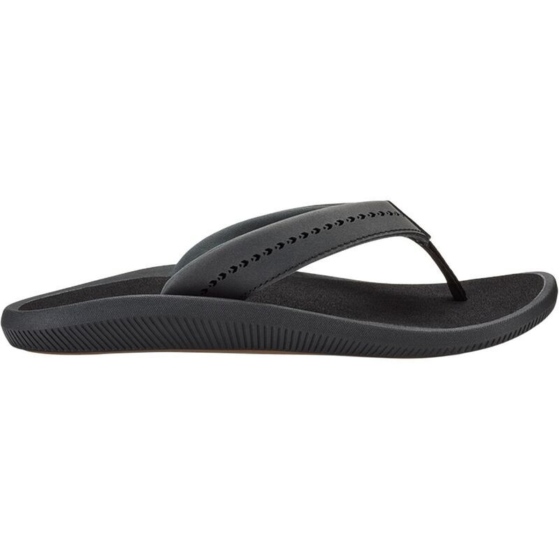 オルカイ レディース シューズ サンダル Olukai Ulele Flip Flop Womens BlackBlack ブラック