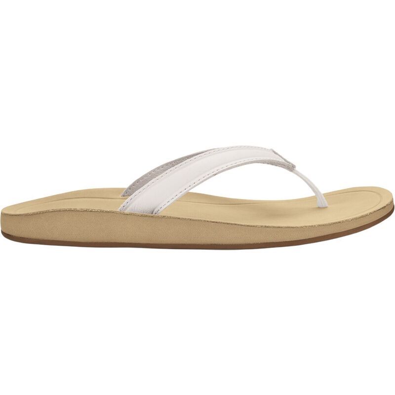 オルカイ レディース シューズ サンダル Olukai Southshore Flip Flop Womens Bright WhiteWarm Sand ホワイト