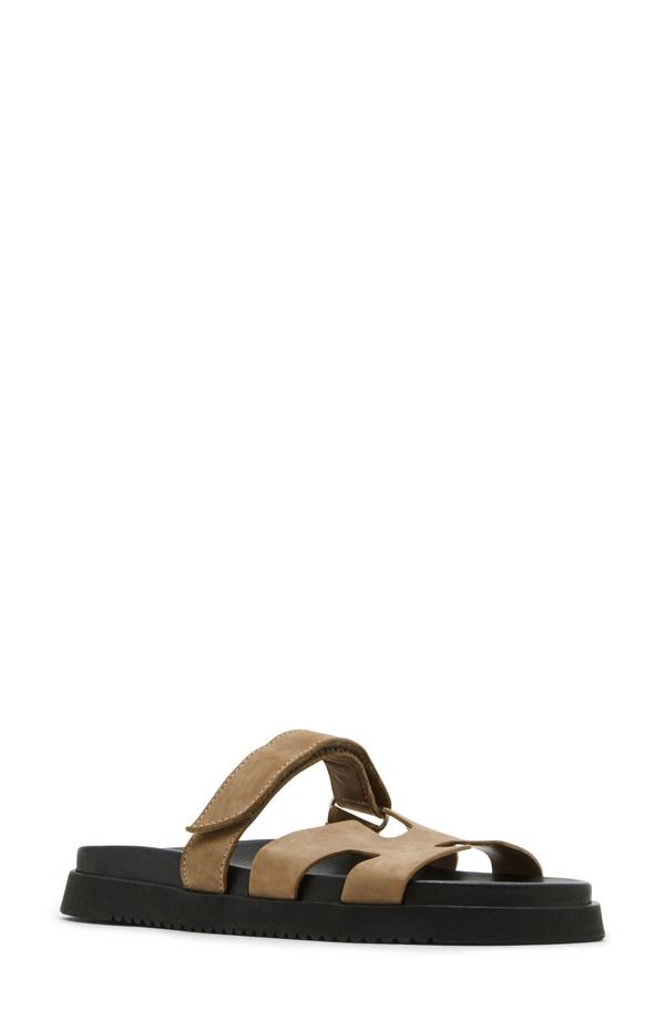 スティーブ マデン レディース シューズ サンダル Steve Madden Mayven Flatform Slide Sandal Tanubuck タン