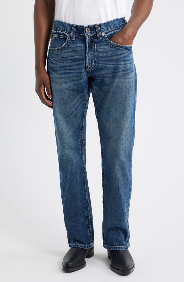 アリアト メンズ ボトムス デニムパンツ ブーツカット ブーツ ジーンズ Ariat M2 Grayson Bootcut Jeans Fargo