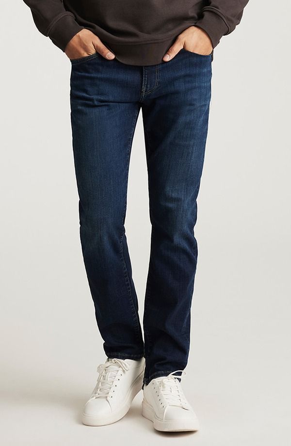 マーヴィ ジーンズ メンズ ボトムス デニムパンツ スリムフィット Mavi Jeans Jake Slim Fit Jeans Midnight Brushed Feather