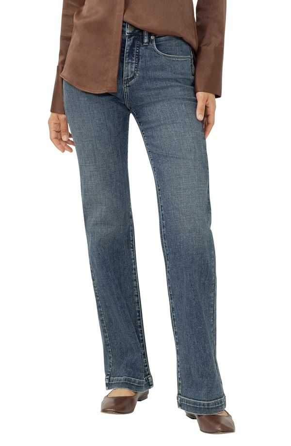 シルバー ジーンズ レディース ボトムス デニムパンツ ストレート ハイウエスト Silver Jeans Co Avery Curvy High Waist Relaxed Straight Leg Trouser Jeans Westminster