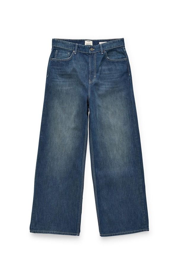 コットンオン メンズ ボトムス デニムパンツ Cotton Mensuper Baggy Jean Shibuya Blue ブルー