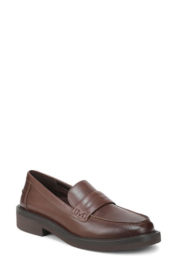 バイオニック レディース シューズ スリッポン・ローファー Vionicaitlin Penny Loafer Coffee Leather コーヒー