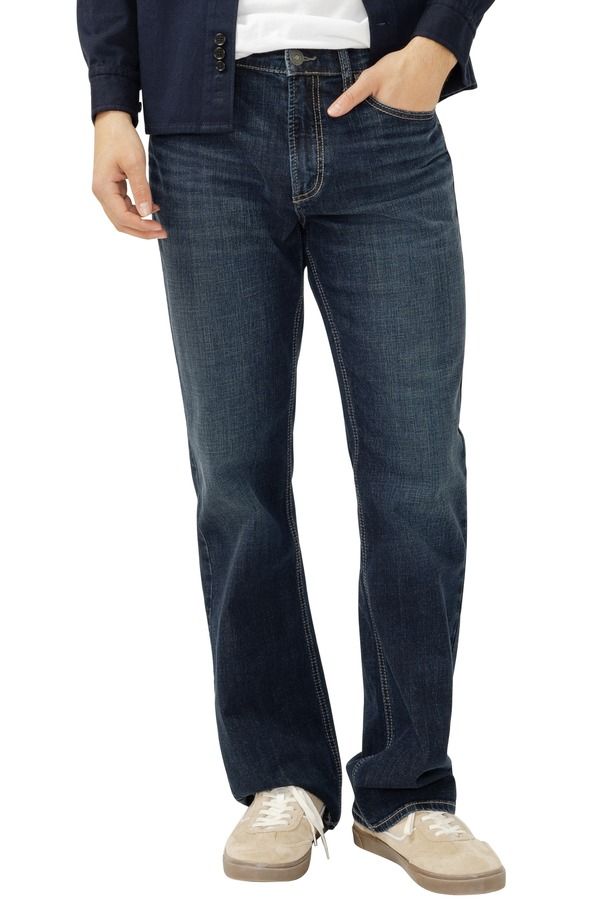 シルバー ジーンズ メンズ ボトムス デニムパンツ ブーツカット ブーツ Silver Jeans Co Craig Bootcut Jeans Mayfair