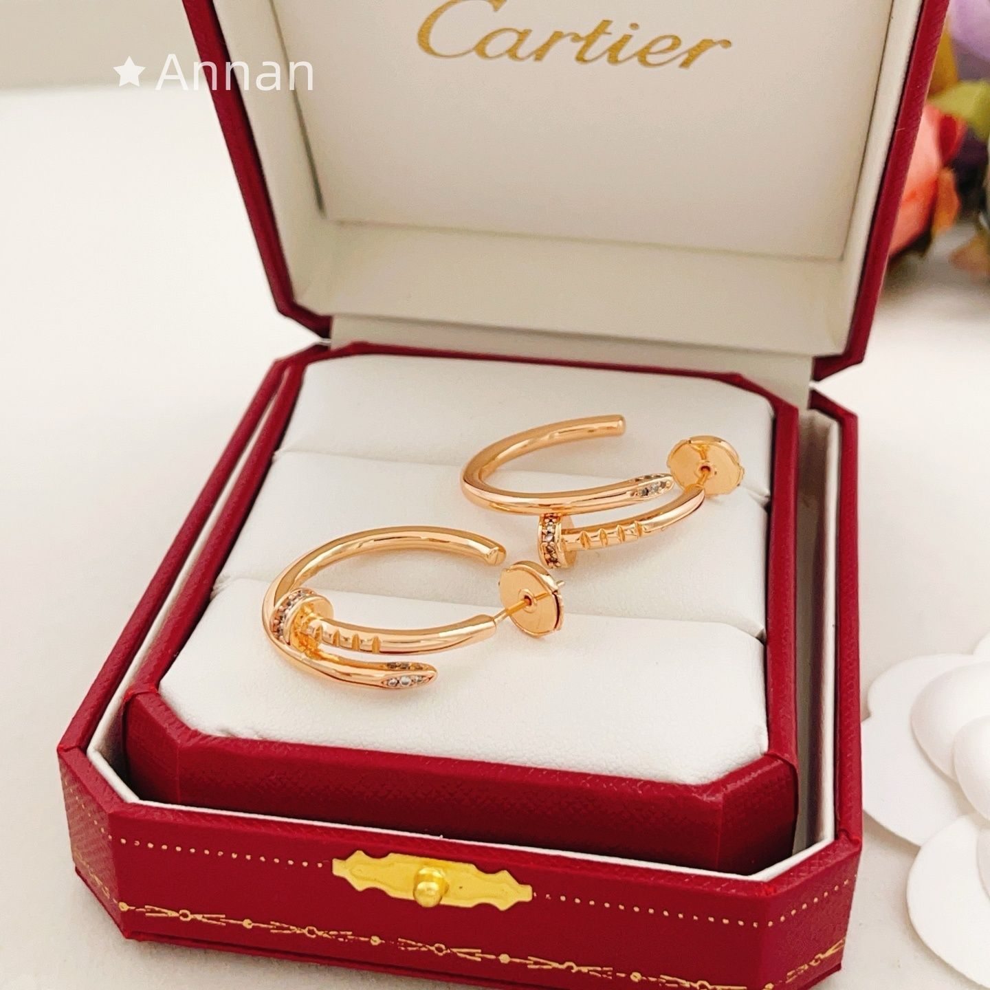 激レア新品 新品 CARTIER カルティエ ピアス レディース 結婚式 卒業式 清楚 イベント 入学式 5,390円