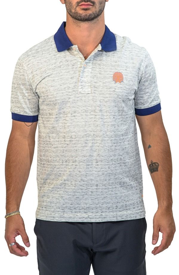 マセオ メンズ トップス ポロシャツ Maceoo Mozart Signal Polo Grey グレー