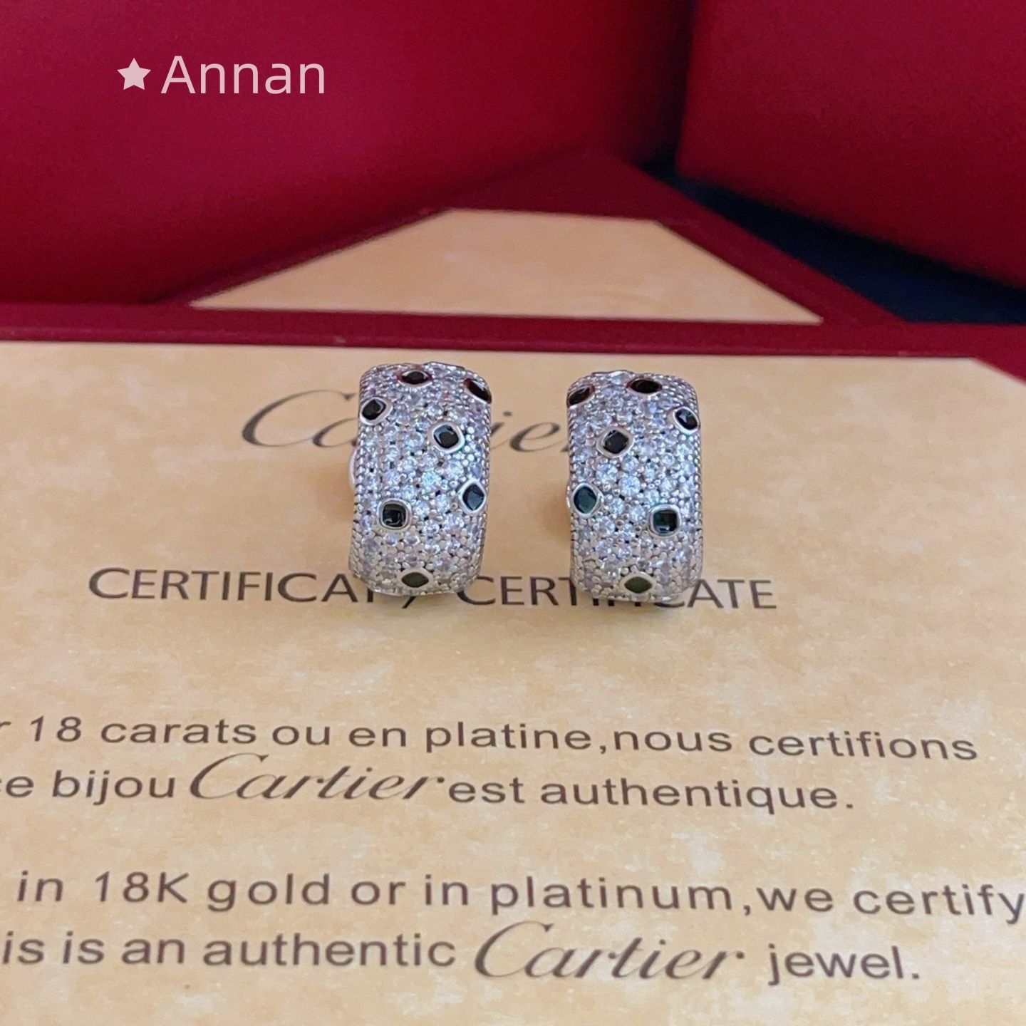 実用性 ★★ 新品 CARTIER カルティエ ピアス レディース 結婚式 卒業式 清楚 イベント 入学式