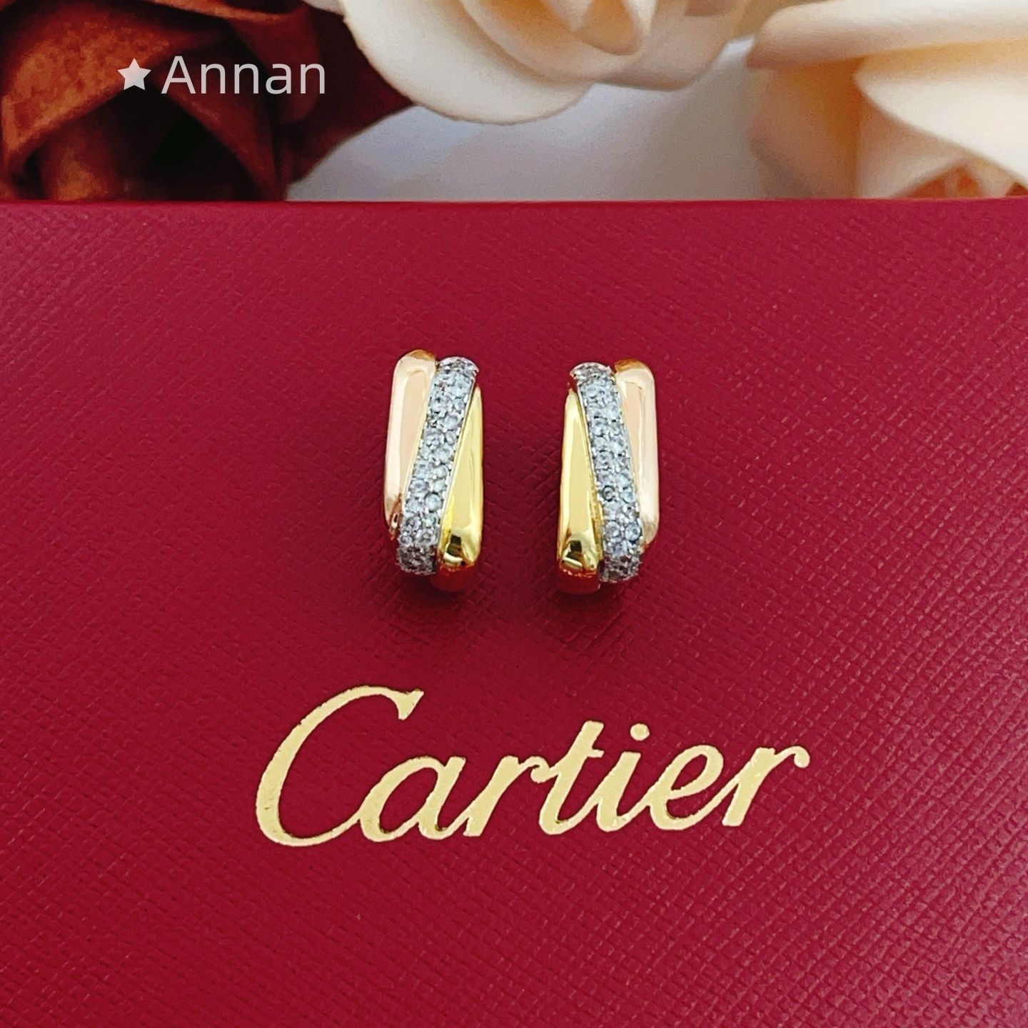 新品 本日特価 本日限定！新品 CARTIER カルティエ ピアス レディース 結婚式 卒業式 清楚 イベント 入学式