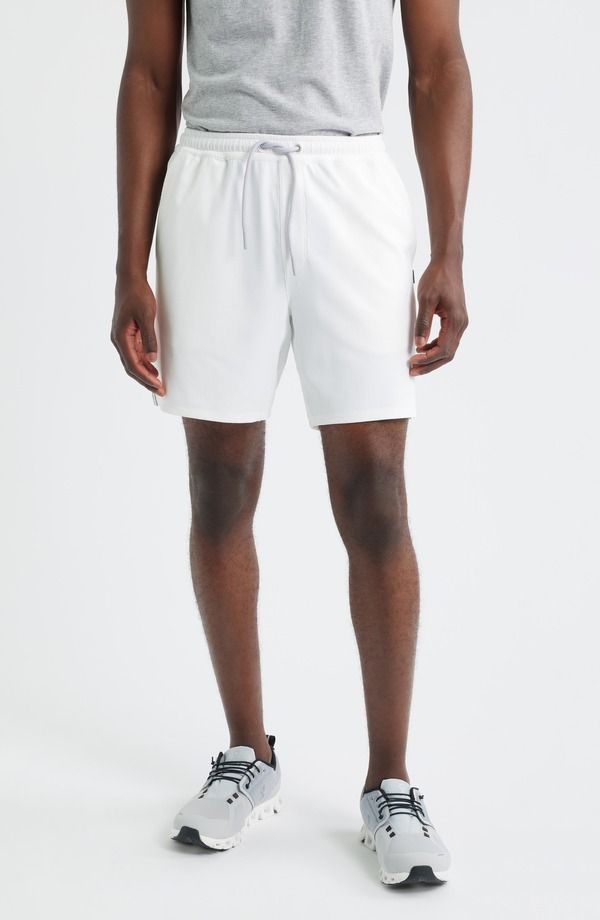 ジョニー オー メンズ ボトムス ハーフパンツ・ショーツ ショートパンツ johnnieO Jumpin Rib Lounge Shorts White ホワイト
