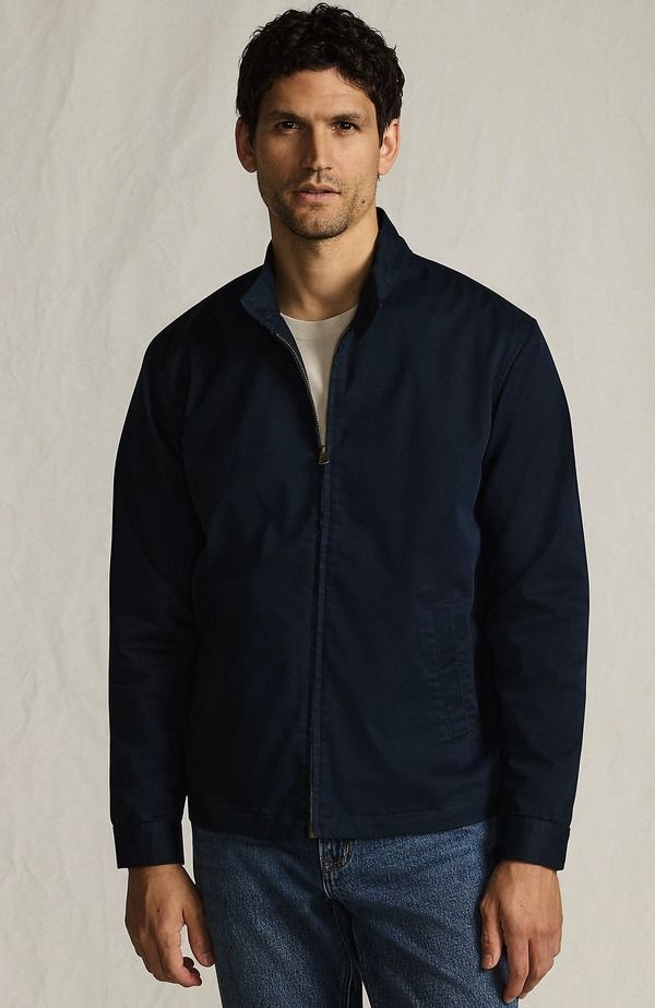 ランズエンド メンズ アウター ジャケット・ブルゾン Lands End Travel Kit Harrington Jacket Radiant Navy ネイビー