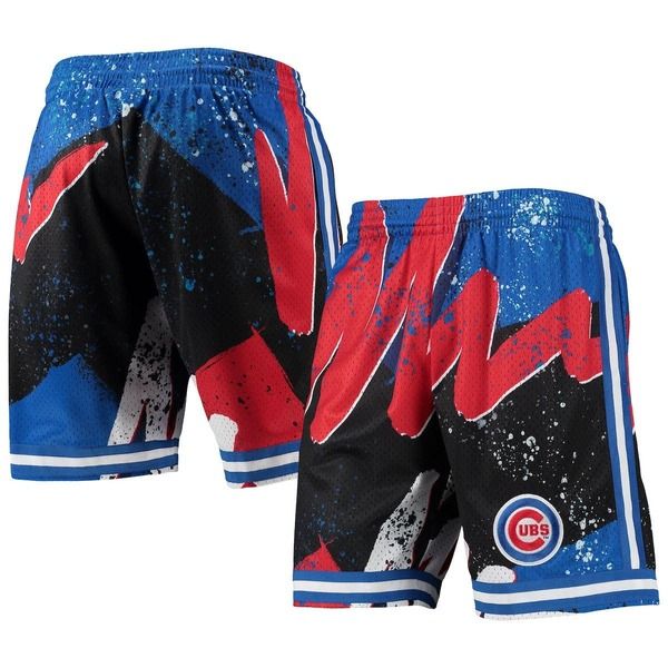 ミッチェルネス メンズ ボトムス ハーフパンツ・ショーツ ショートパンツ Mens Mitchell Ness Royal Chicago Cubs Hyper Hoopshorts Royal