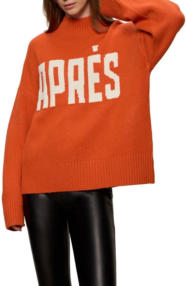 サンクチュアリー レディース アウター パーカー・スウェット セーター Sanctuary Aprsweater Ski Orange オレンジ