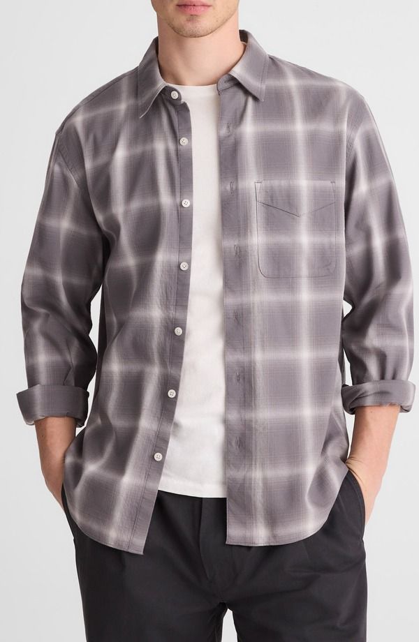 メイドウェル メンズ トップス シャツ Madewell Ombre Fade Plaid チェック