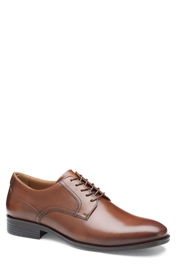 ジョンストンアンドマーフィー メンズ シューズ ダービー Johnston Murphy Reeve Plain Toe Derby Brown Full Grain ブラウン