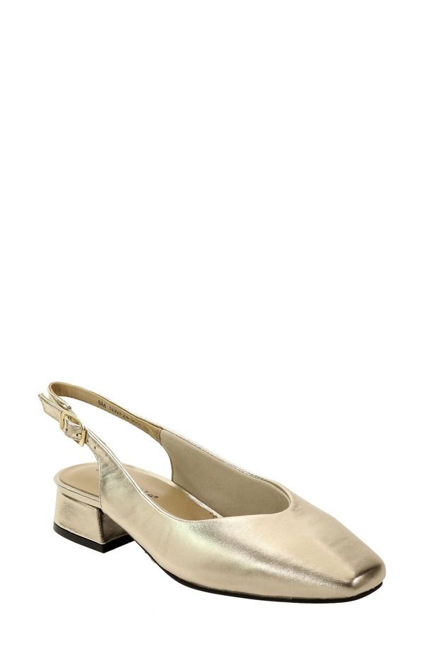 ダイビッドテイト レディース シューズ ヒール David Tate Sugar Slingback Pumplatinum