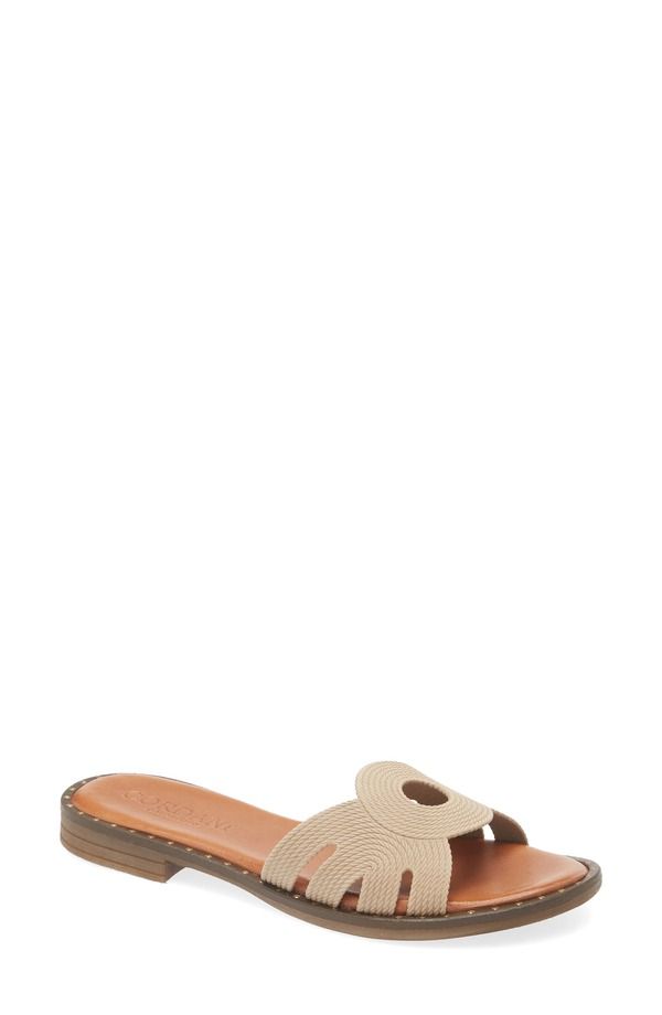 コルダーニ レディース シューズ サンダル Cordani Slide Sandal Fiorella Sand Suede Aren サンド