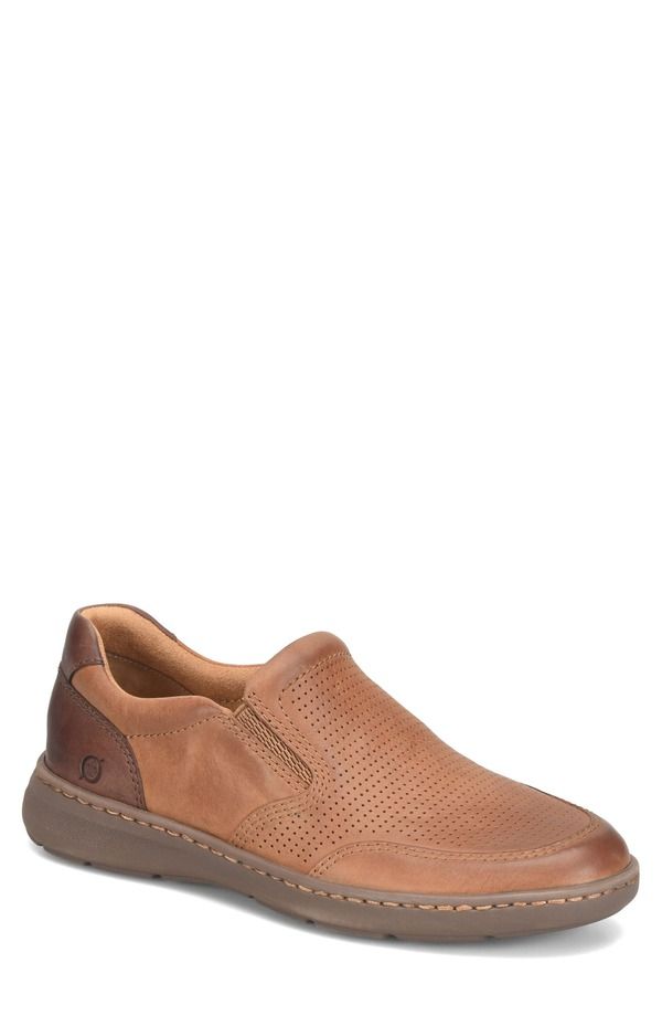 バーン メンズ シューズ スニーカー Brn Mackay SlipOn Sneaker Brown F G ブラウン