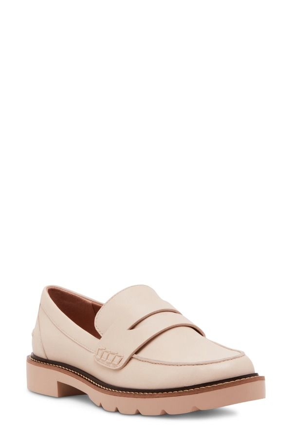 ブロンド レディース シューズ スリッポン・ローファー Blondo Waterproof Penny Loafer Bone Leather
