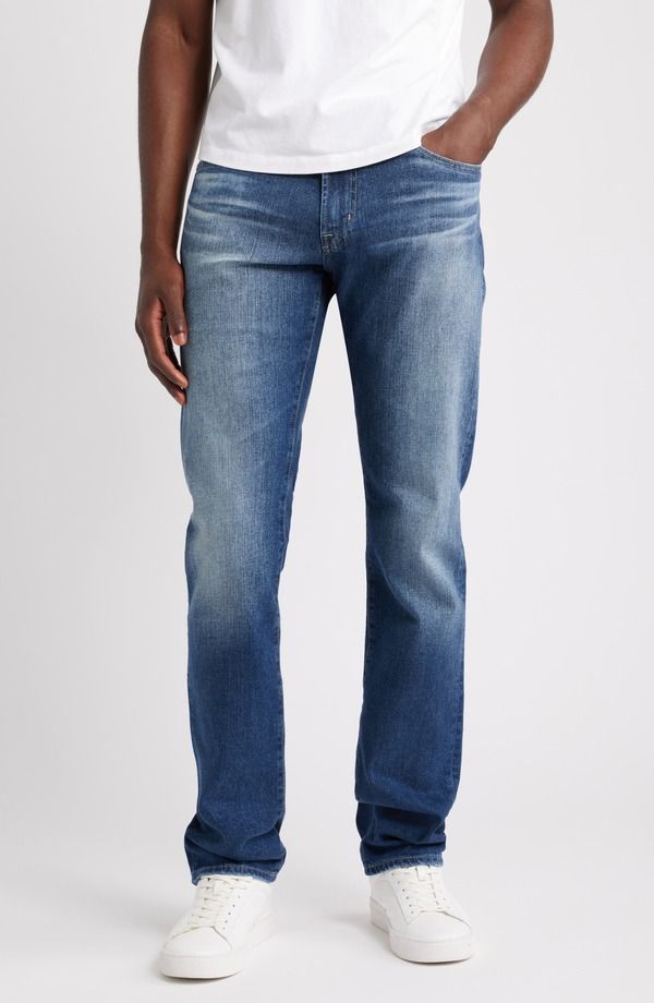 エージー メンズ ボトムス デニムパンツ ジーンズ AG Everett Slim Straight Fit Jeans Upton