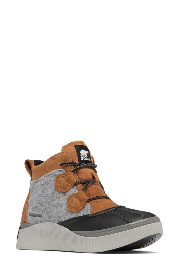 ソレル レディース シューズ ブーツ・レインブーツ SOREL Out N About IV Classic Waterproof Duck Bootaffy Dove