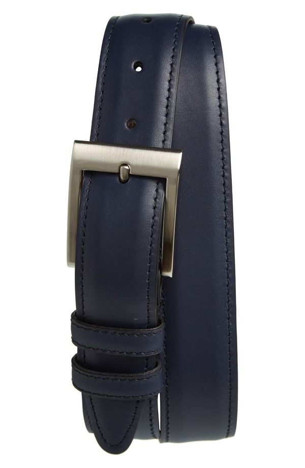 アレン エドモンズ メンズ アクセサリー ベルト Allen Edmonds Classic Wide Belt Blue ブルー