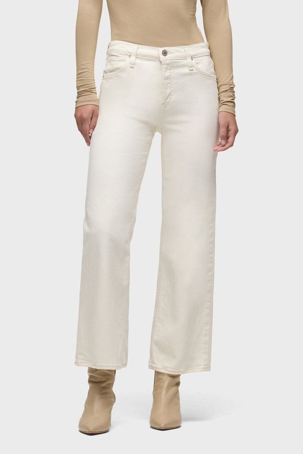 ハドソンジーンズ レディース ボトムス レギンス ワイドレッグ アンクル Hudson Jeans Rosie Wide Leg Anklecru エクリュ