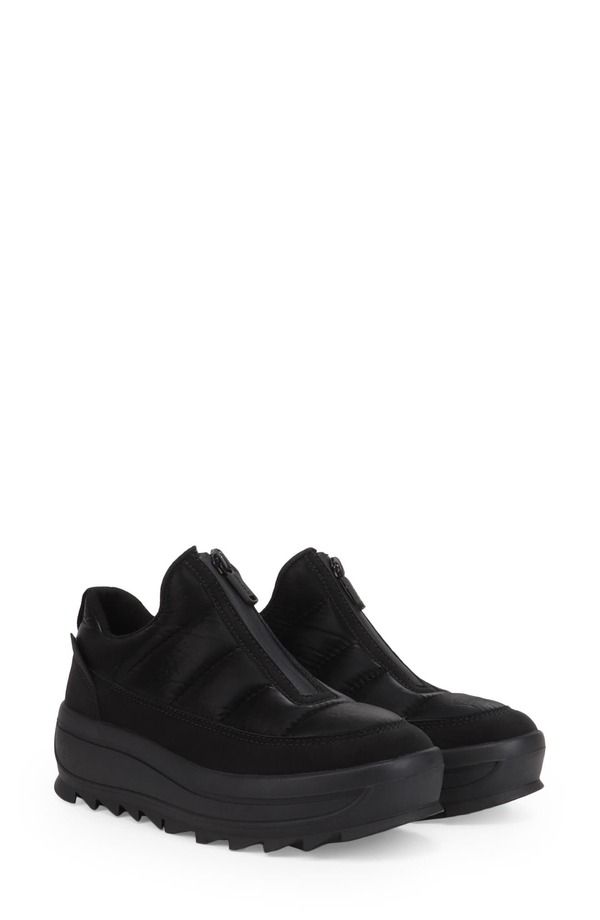 パジャール レディース シューズ ブーツ・レインブーツ プラットフォーム アンクル Pajar Gala Front Zip Waterproof Platform Ankle Bootie Black ブラック