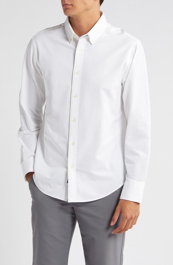 ミズンメイン メンズ トップス シャツ オックスフォード ダウン MizzenMain Ellis Oxford ButtonDown Shirt White ホワイト