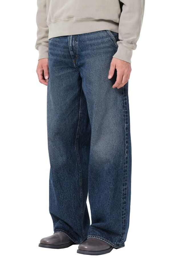 アゴルド メンズ ボトムス デニムパンツ ワイドレッグ ジーンズ AGOLDE Benton Wide Leg Jeans Arcadia Dark Indigo インディゴ