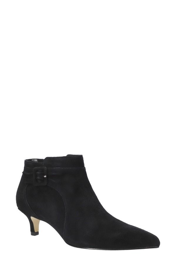 ベラヴィータ レディース シューズ ブーツ・レインブーツ Bella Vita Bindi Bootie Blk Suede