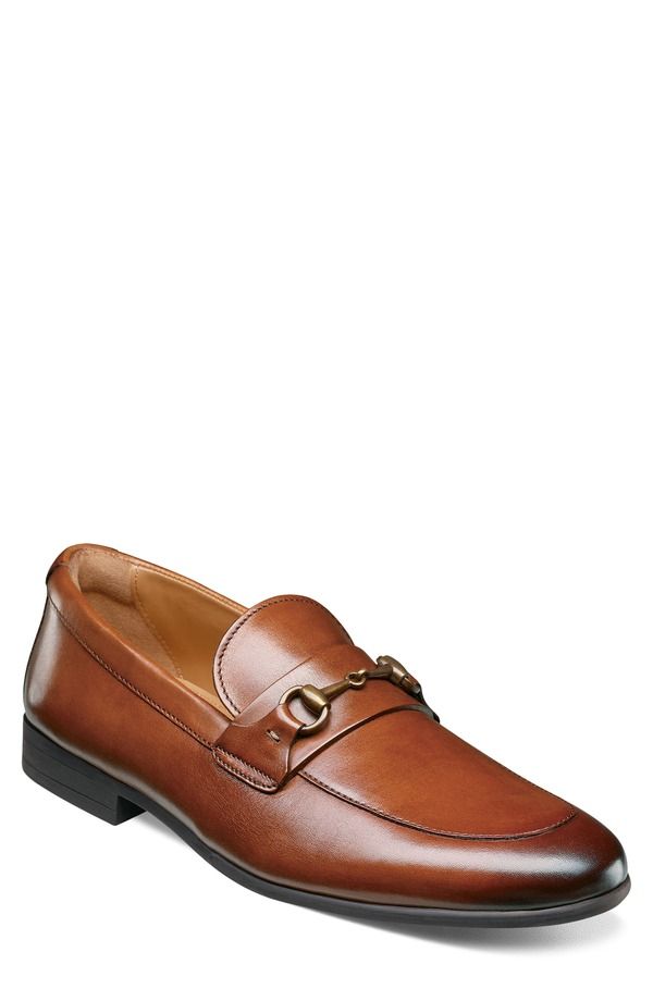 フローシャイム メンズ シューズ ローファー Florsheimodena Moc Toe Bit Loafer Cognac