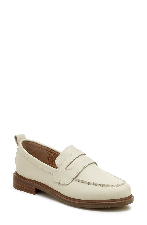 ケルシーダッガー レディース シューズ スリッポン・ローファー Kelsi Dagger Brooklyn Lens Penny Loafer Salt