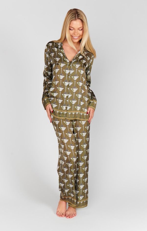ウミーユアムーム レディース アンダーウェア ナイトウェア Show Me Your Mumu Overslept PJ Set Extra Dirty Martini Silky 27,820円