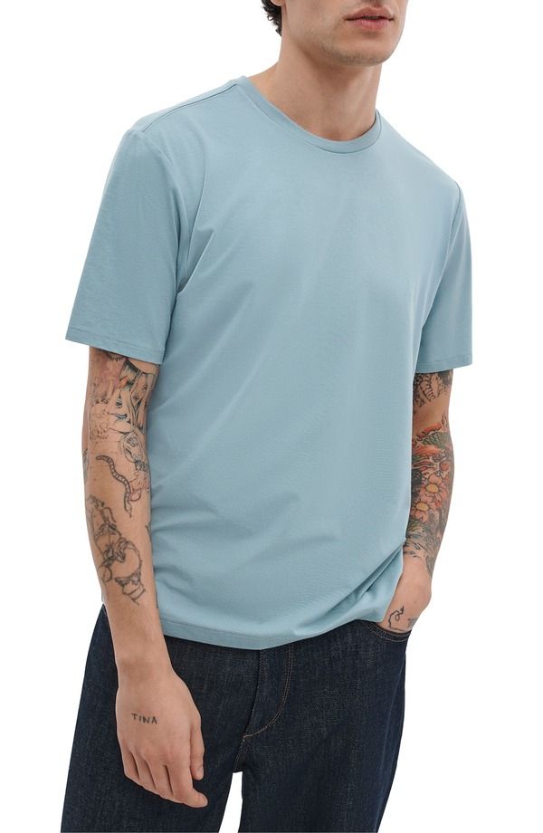 ラグアンドボーン メンズ トップス Tシャツ ジャージー rag bone Classic Tech Jersey TShirt Sea