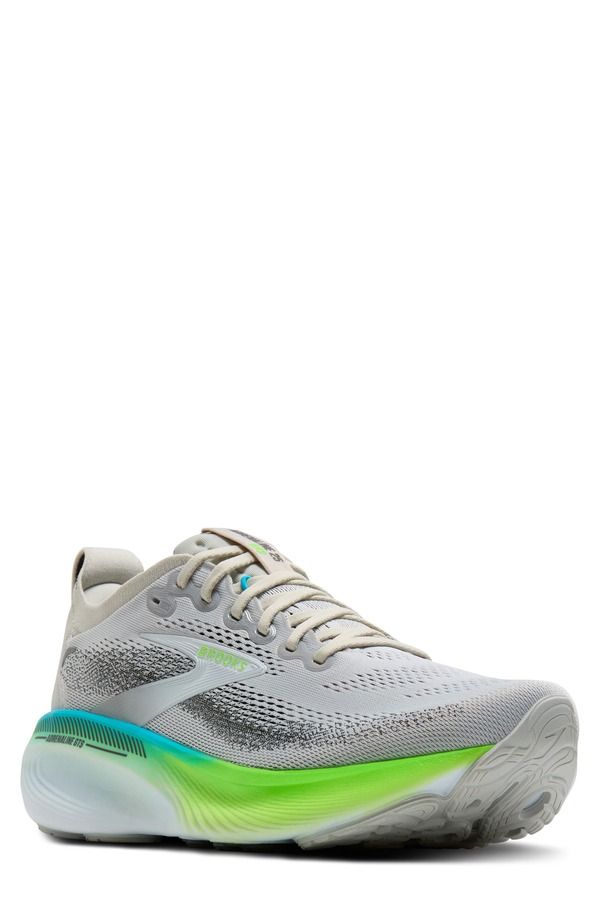 ブルックス メンズ シューズ スニーカー Brooks Adrenaline GTS 25 Running Shoe Oyster Green Gecko Blue ブルー