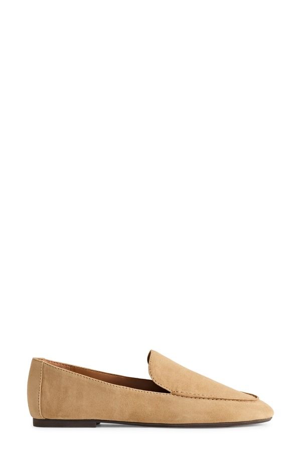 メイドウェル レディース シューズ スリッポン・ローファー Madewell The Dolli Glove Loafer Walnut Shell