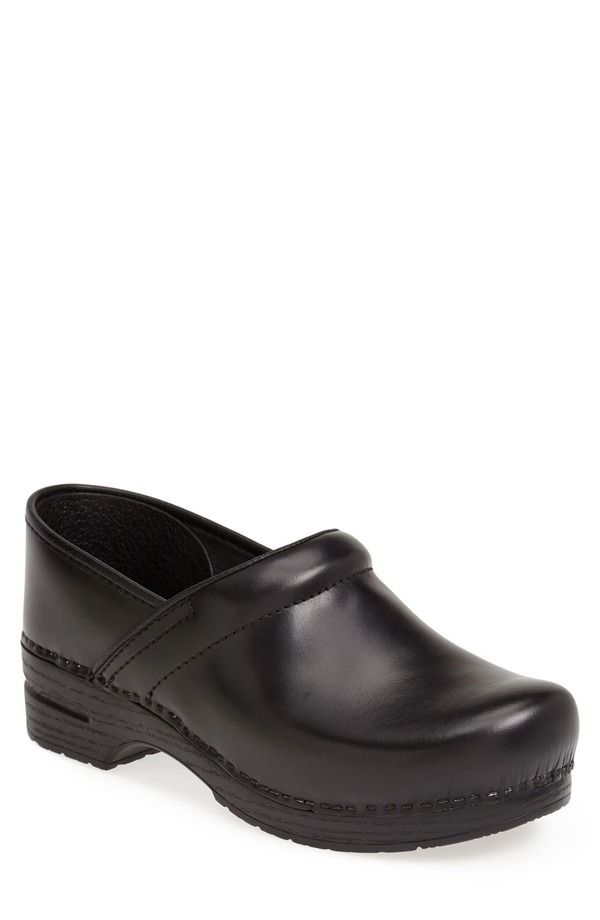 ダンスコ メンズ シューズ スリッポン・ローファー Dansko Pro Clog Black Cabrio ブラック