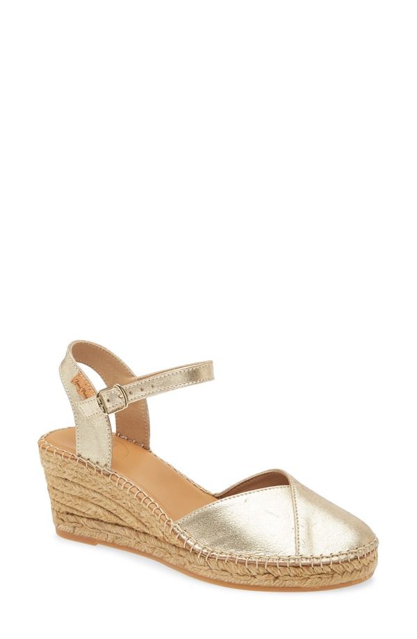 トニーポンズ レディース シューズ サンダル Toni Pons Bianca Espadrille Wedge Champagne シャンパン