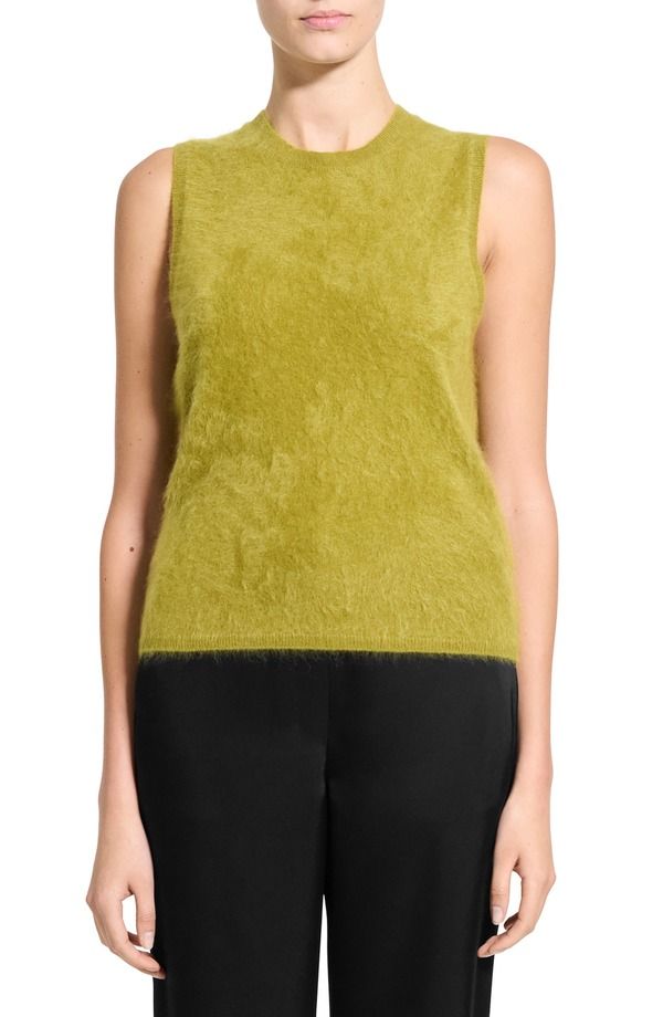 セオリー レディース アウター パーカー・スウェット セーター ノースリーブ Theory Cashmere Sleevelessweater Dark Pear