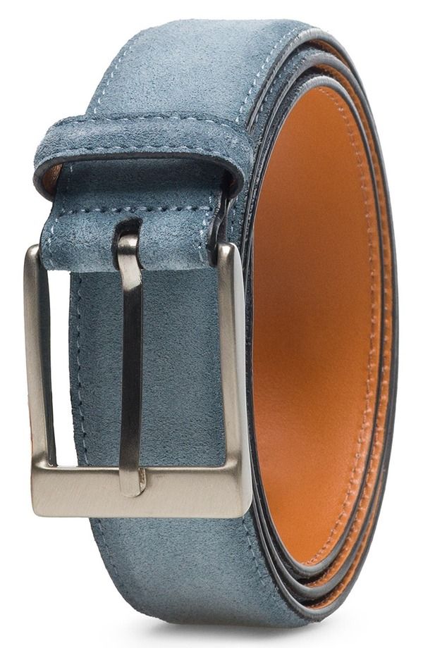 マグナーニ メンズ アクセサリー ベルト スエード Magnanni Telante