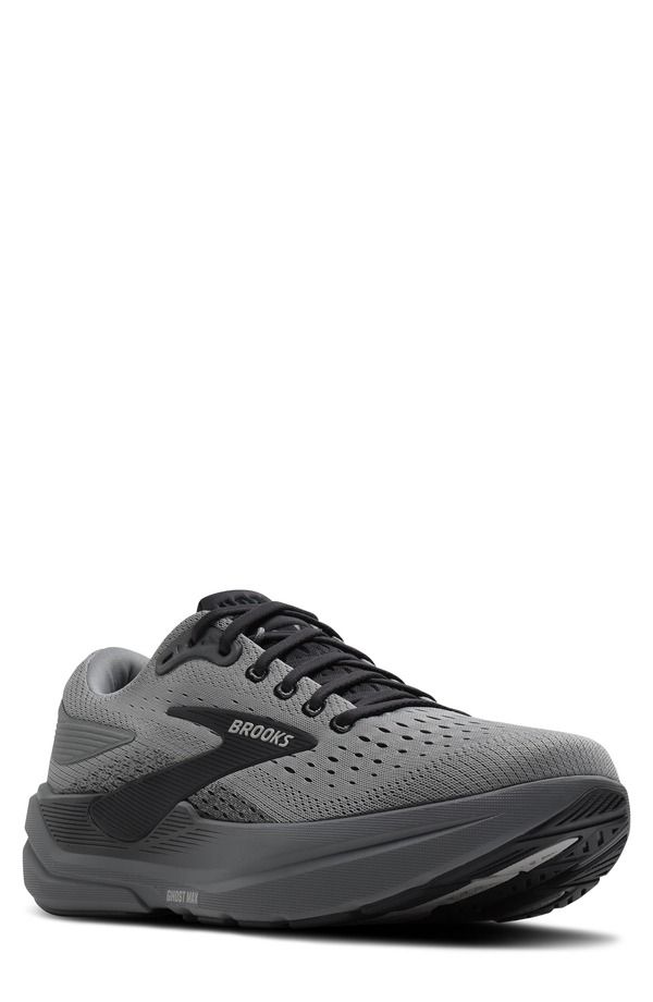 ブルックス メンズ シューズ スニーカー Brooks Ghost Max 3 Running Shoe Primer Grey Ebony グレー