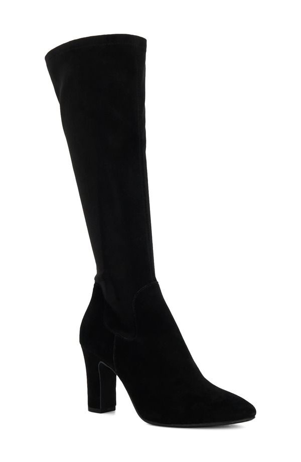 デューンロンドン レディース シューズ ブーツ・レインブーツ Dune London Simple Knee High Boot Black ブラック