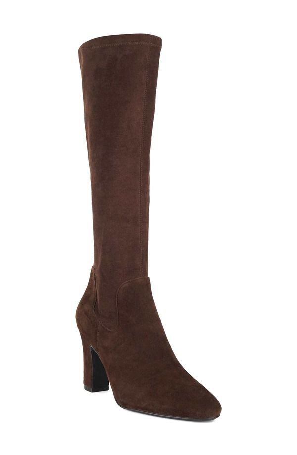 デューンロンドン レディース シューズ ブーツ・レインブーツ Dune London Simple Knee High Boot Brown ブラウン