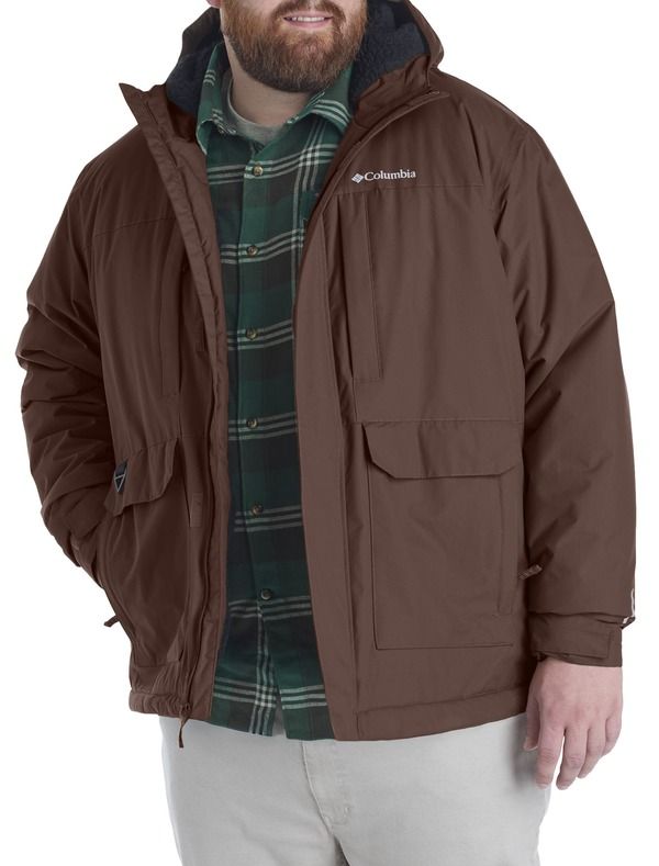 コロンビア メンズ アウター ジャケット・ブルゾン トール Columbia Big Tallandroamer Lined Jacketobacco