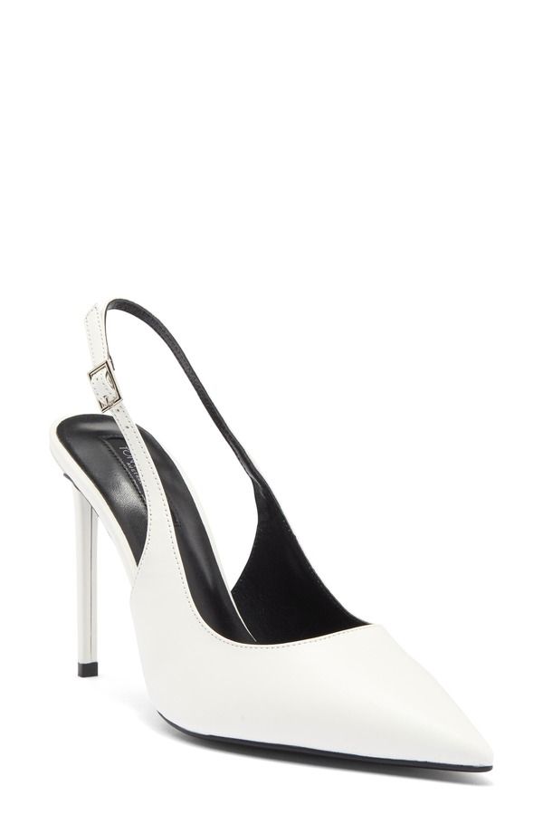 トニービアンコ レディース シューズ パンプス Tony Bianco Asti Slingback Pointed Toe Pump Milk Capretto