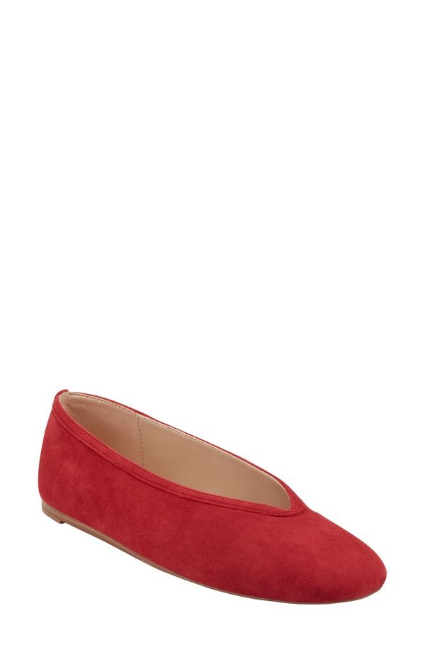マーク・フィッシャー レディース シューズ パンプス Marc Fisher LTD Gradi Flat Medium Red レッド